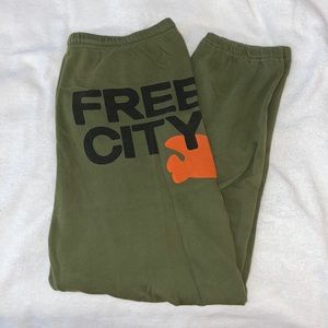 free city sweatpants.